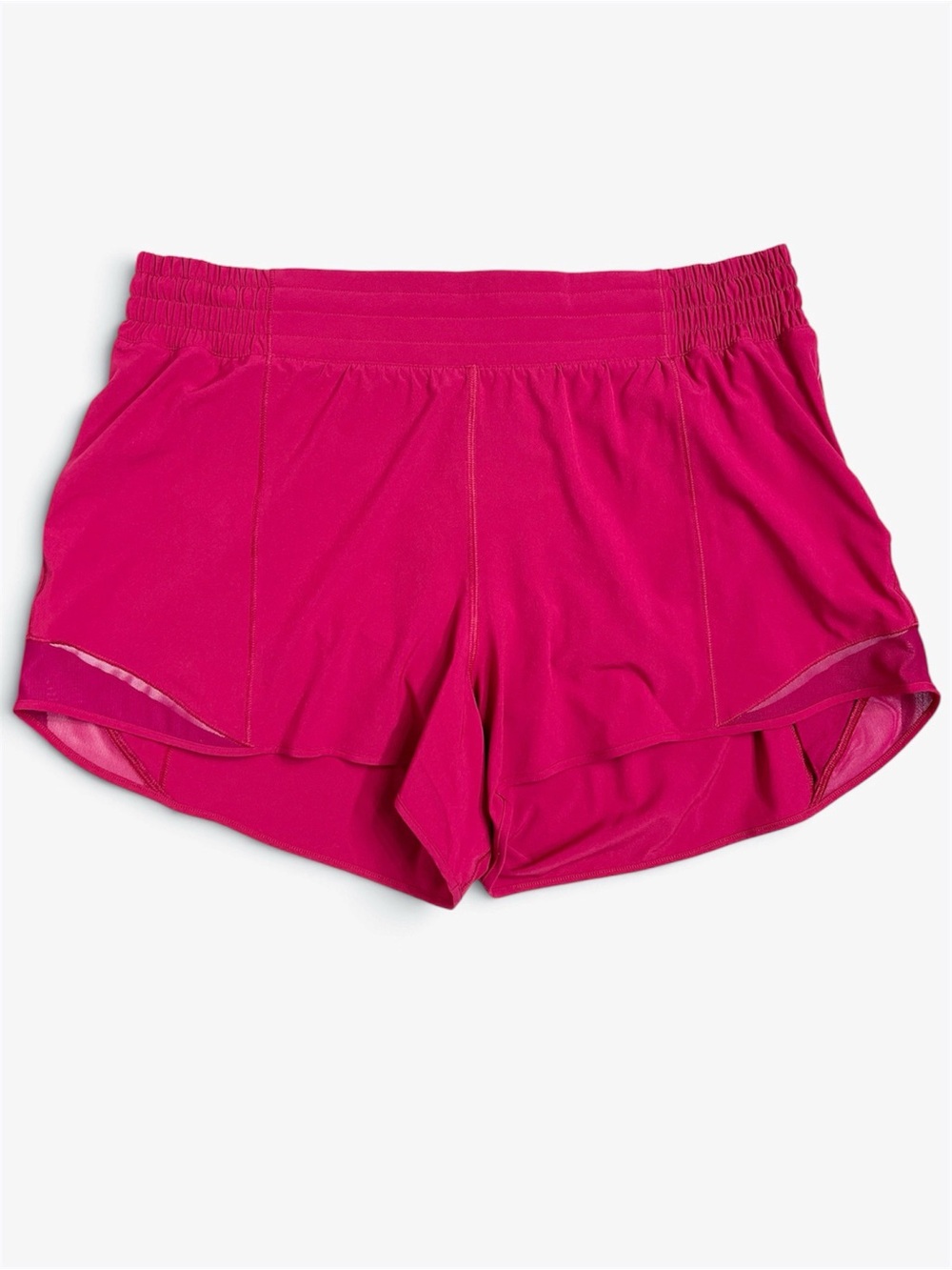 NEWLululemon Hotty Hot High-Rise Lined Short 4" Berry Rumble